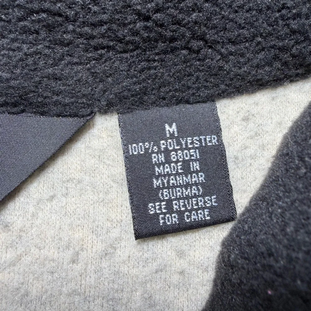 Tri-Mountain Mens Tyson Foods Fleece Quarter Zip Pullover Oatmeal Tan Medium